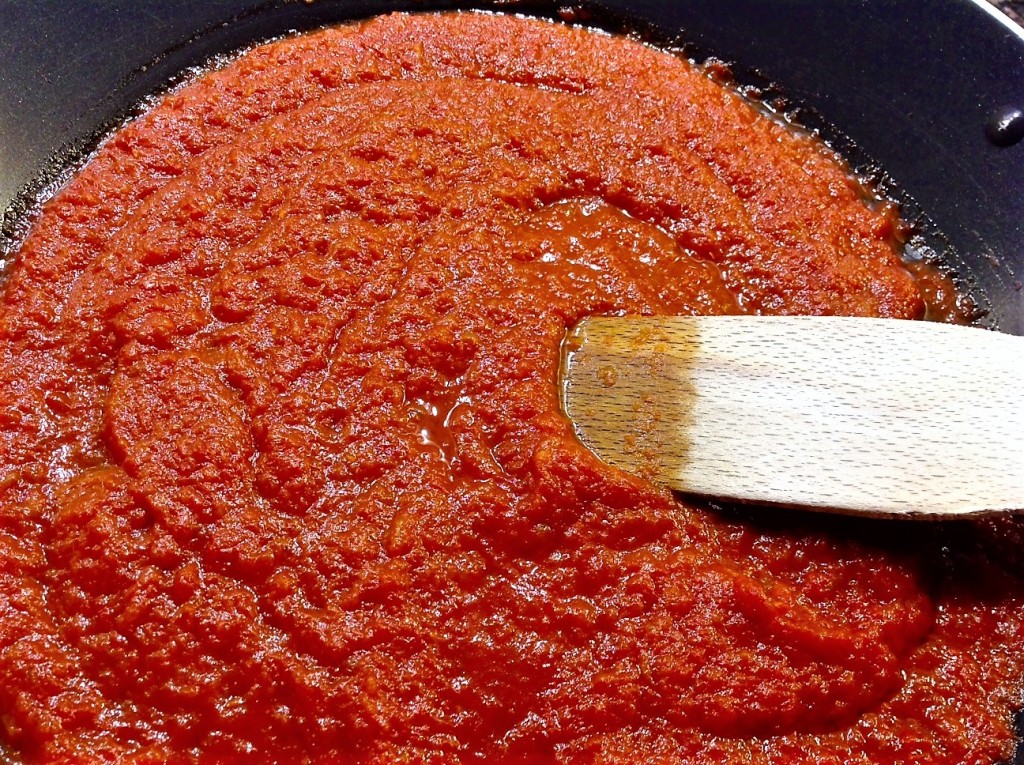 tomate frito para el bacalao